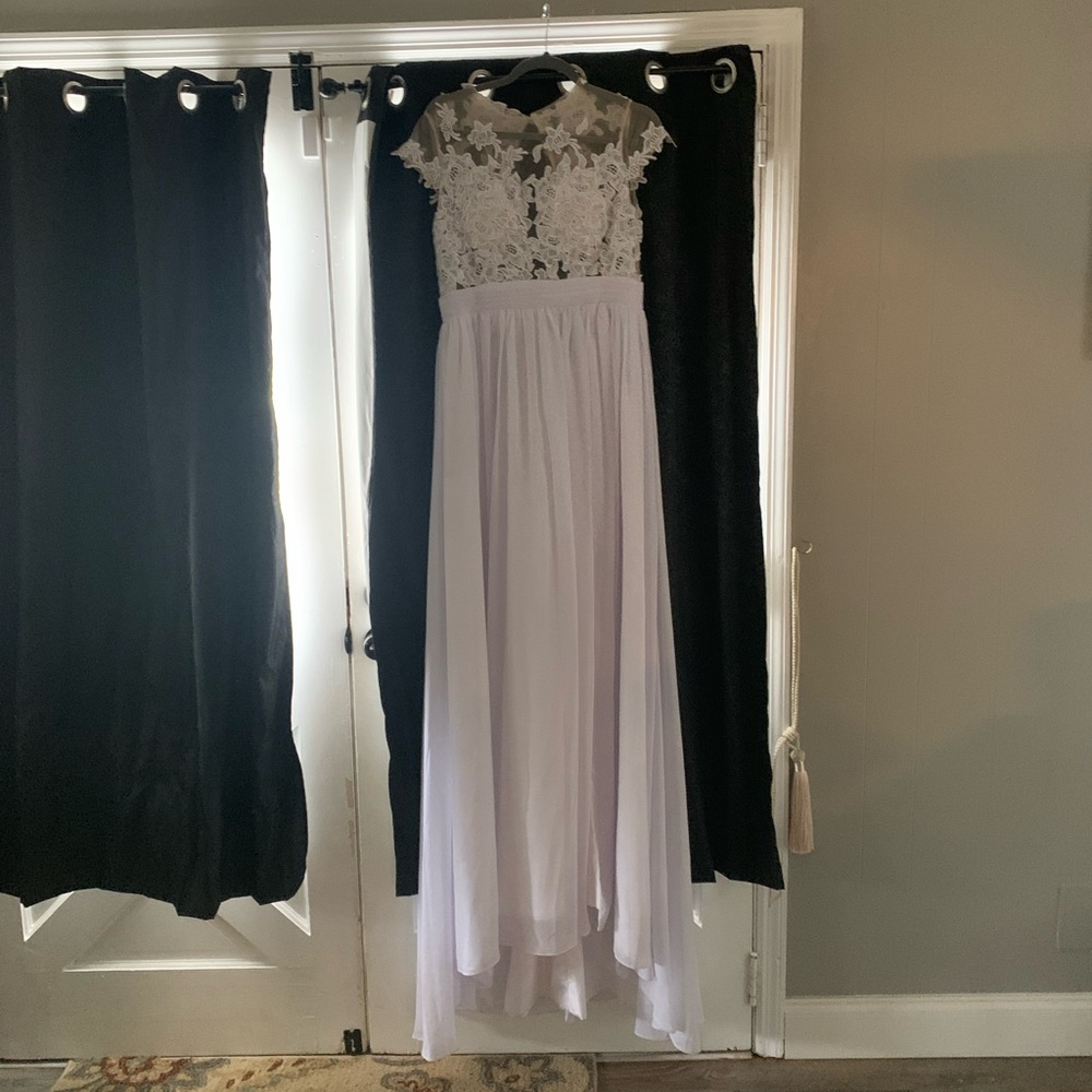 NWOT absolutely beautiful wedding dress. Size 8 and worn once.